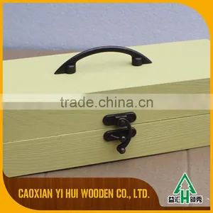 Custom Branded Logo Unfinished Small Wooden Boxes Wholesale With Sliding Lid thumbnail-1