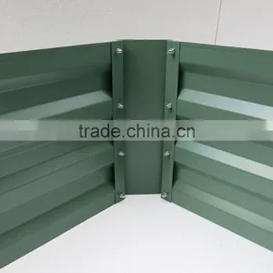 Wholesale Steel Galvanized Garden Raised Bed Vegetable Flower Planter Garden Fence thumbnail-6
