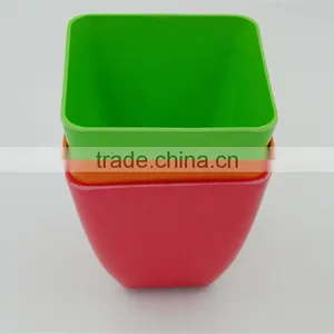 Indoor Bamboo Fiber Plant Flower Pot thumbnail-4