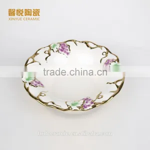 High Quality Silvery Electroplate Dish Ceramic Material thumbnail-2