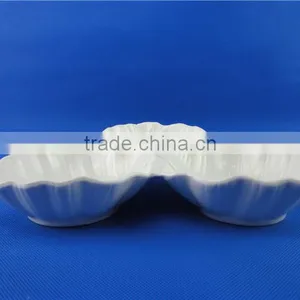 Bulk Ceramic Plates Leaf Shape thumbnail-2