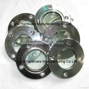 Steel Flange Fused Glass Oil Sight Glass Nickel Plated,easy to Mount on Equipment thumbnail-2