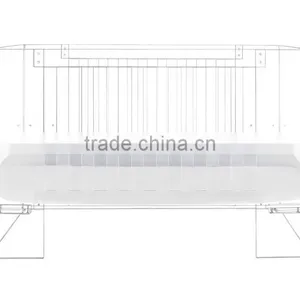China Manufacturer Wholesale Acrylic Baby Crib Attached Bed/baby Bed thumbnail-1