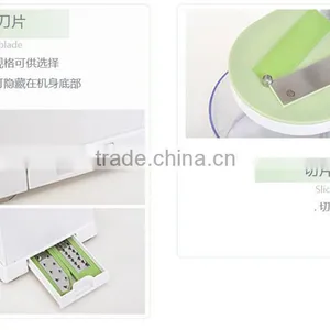 Tri-blade Plastic Spiral Vegetable Slicer Cutter and Peeler thumbnail-4