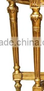 Classical European Style Marble Wood or Marble Top Antique Console Table thumbnail-5