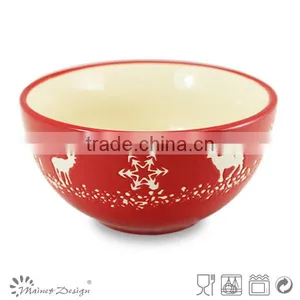Wholesale Gift Ceramic Christmas Bowl thumbnail-1