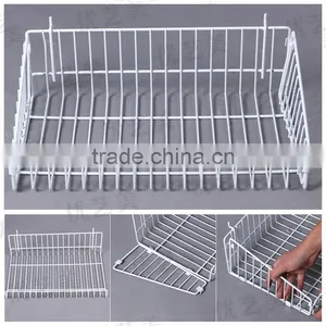 2016 Wholesale White Metal Storage Rack Shelf With Wheels thumbnail-4