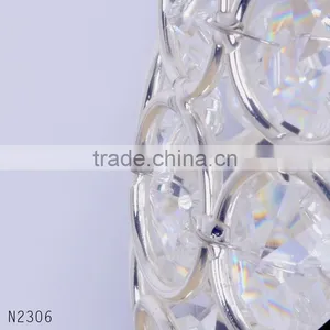 New Type Metal Plated Candle Holder With Crystal for Home Part Decorative Candlestick Stand Free Shipping thumbnail-5