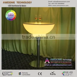 Europe Moree Glow Led Round Bar Table (TP115) thumbnail-1