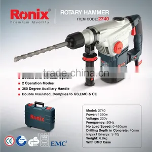 RONIX INDUSTRIAL LEVEL ROTARY HAMMER 40MM MODEL 2740 thumbnail-1