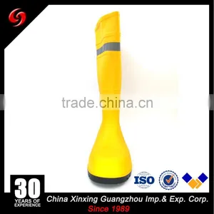 CE EN 20345 Yellow Black Pvc Safety Boot With Steel Toe Midsole Steel Boots Men Sale thumbnail-3