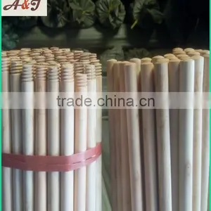 Natural Wooden Broom Stick With Italian Thread thumbnail-5