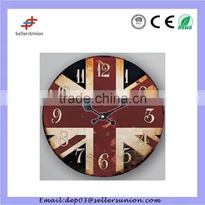 Wall Clock UK Flag Design thumbnail-1
