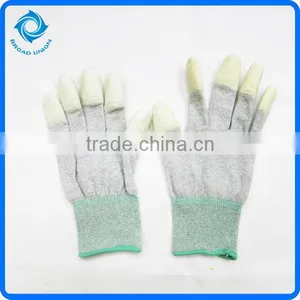 PU Finger Coated Working Safety Gloves thumbnail-1