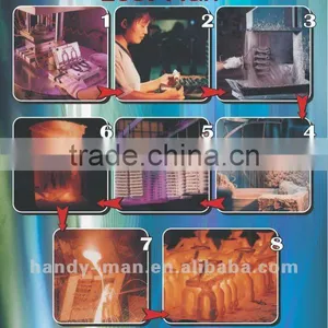 Stainless Steel and Steel Lost Wax Casting OEM thumbnail-1