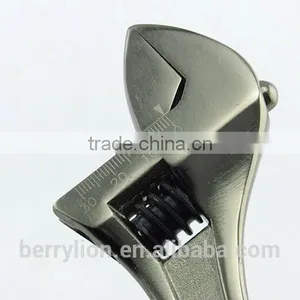 Berrylion 10" Nickel Alloy Black Adjustable Wrench Pearl Nickel Adjustable Wrench thumbnail-5
