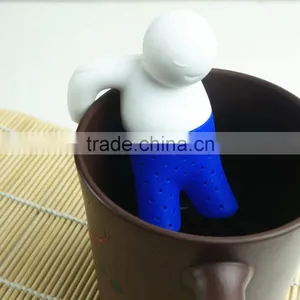 16158 Unique Cute Tea Strainer Silicone Tea Infuser Filter Teapot Teabags for Tea & Coffee Drinkware thumbnail-4