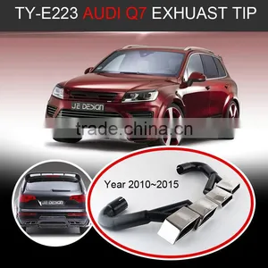 Auto Tuning Stainless Steel Muffler Tip for Audi Q7 thumbnail-2