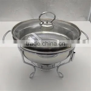 Hotel and Restaurant Stainless Steel Food Warmer Serving Chafing Dish thumbnail-4