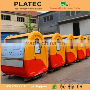 Street Food Vending Cart/ Mobile Food Vending Truck For Sale/ Mobile Food Cart Design thumbnail-4