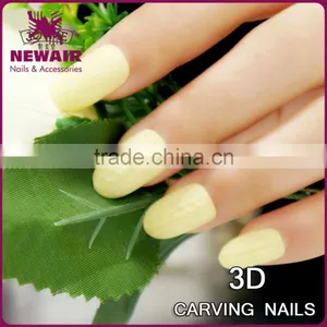 Imported ABS Full Cover 3D Nail Art Design Tips thumbnail-5