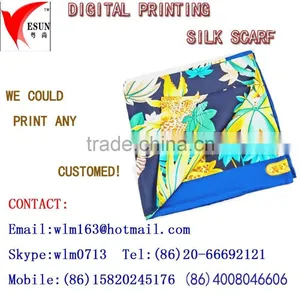 Custom Printed Silk Scarve thumbnail-5