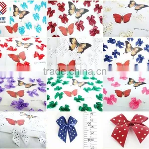 Colorful Satin Ribbon Bows for Kids Garment thumbnail-1