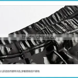 New Products 2016 Innovative Heated Thermal Underear Faux Leather Long John Tight Pants Men thumbnail-5