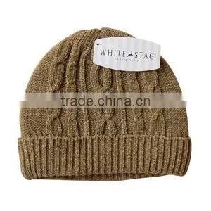 Knitted Women New Style Girls Fashion Winter Beanie Hat Factory thumbnail-2