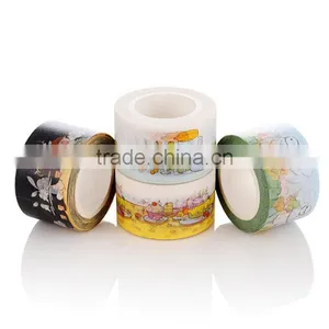 2.5cm*10m Washi Tape Can be Teared by Hand Adhesive Paper Tape Cute Planner Accessories thumbnail-3