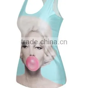 Top Quality Gym Tank Top Fashion Printing Women Tank Top Wholesale thumbnail-3