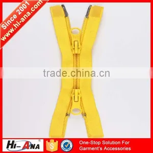 Hi-ana Zipper1 SEDEX Factory Various Sizes Double-sided Zipper for Jackets thumbnail-1