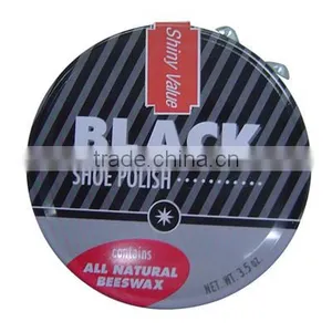 Update Black Natural Waxed Shoe Care Cream in Tin Box thumbnail-1