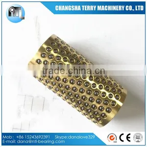 Copper Ball Retainer Sliding Bushing Bearing thumbnail-1