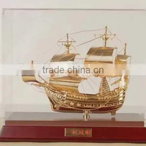YIWUJICUI Crystal Gifts Dhow Model thumbnail-1