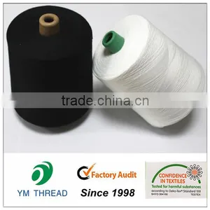 Supply Raw 100% Polyester Spun Knitting Yarn 30/ for Socks thumbnail-2