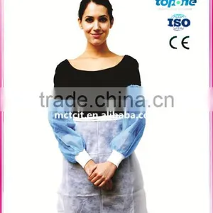 Disposable Plastic Apron PE/pe Kitchen Apron/Disposable Plastic Apron PE With Low Price thumbnail-2
