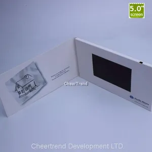 4.3 Inch 480X272 TFT LCD Color Monitor With PCB Motherboard for Advertising Video Brochure,video Greeting Card thumbnail-4