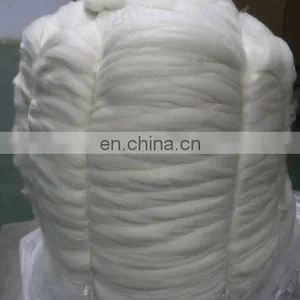 China Combed Cashmere Tops Roving White16.0-18.0Micron 44mm thumbnail-1