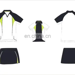 Hot Selling Women Cheap Custom Tennis Jersey thumbnail-1