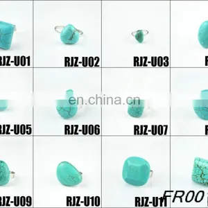 Different Size Turquoise Cuff Ring In Stock thumbnail-1