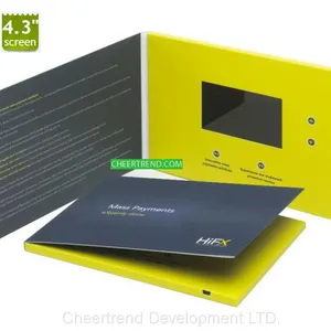 Product Demonstration LCD Video Player Card Bespoke Video Brochures thumbnail-5