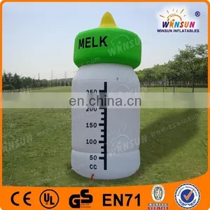 Giant Inflatable Promotional Items White Baby Bottle thumbnail-1