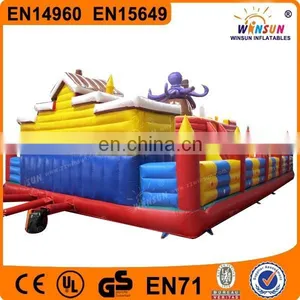 Giant Octopus Fun City Inflatable Theme Amusement Park thumbnail-5