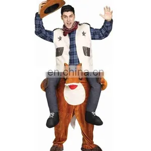 Funny Piggyback Ride On Pick Me Up Horse Costume thumbnail-2