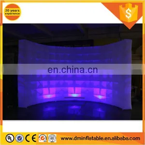 Portable Inflatable Photo Booth Case Sales Wedding Led Inflatable Wall C-463 thumbnail-1