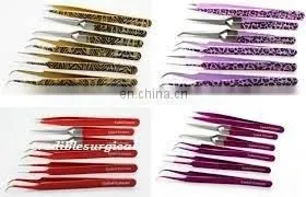German Quality Stainless Extra Fine Pointed Lash Extension Tweezers/ Eyelash Extension Tools Under Your Brand Logo and Packing(P thumbnail-1