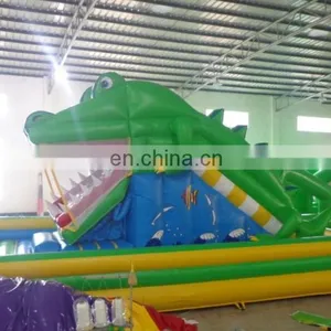 Best Quality Cheap Inflatable Crocodile Slide for Sale thumbnail-1