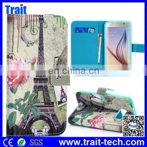 Leather Case for Samsung Galaxy S6 G9200,wholesale Cell Phone Case thumbnail-2