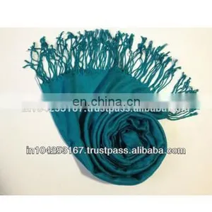 Plain Pashmina Shawl Cashmere Distributor thumbnail-2